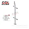 Guarda-corpos de Ponte Coluna em Aço Inoxidável 304, Guarda-corpos para Litoral, Corrimãos de Escada, Processamento de Colunas de Engenharia em Aço Inoxidável