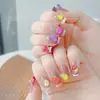 Nuevos Mini Accesorios de Arte para Uñas de Dibujos Animados de Fresa Frutal Mini Cereza Manzana Sandía Accesorios de Uñas de Resina Tridimensionales