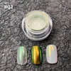 Polvo de perlas y brillos para decoración de uñas camaleón óptico transfronterizo, polvo de espejo de alta gama, polvo de espejo mágico de hada polarizado ultrabrillante y delicado