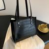 2025 Primavera Nuevo Bolso de Textura de Alta Gama Bolso de Mujer Bolso Popular de Contraste de Color Bolso de Hombro Bolso Tote Combinable