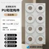 Componente Ligero de PU Piel de Piedra Ladrillo Hueco Panel Decorativo de Cabecera de Puerta de Hotel Componente Pared de Fondo Decoración Panel Divisorio