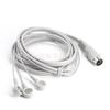 Cabo de Conexão Personalizado Grande Din-5Pin Macho para Fivela Magnética Macho 3.0 Instrumento de Terapia de Beleza 1 Arraste 3 Cabo de Fivela Magnética