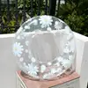 Anillo de Natación Inflable Blanco Pequeño Margarita Trébol Transparente para Bebé Anillo para Axilas Anillo de Natación de Celebridad de Internet Envío Gratis