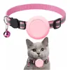 Coleira Pet Airtag Capa Protetora à Prova d'Água Localizador Find My Dispositivo Anti-Perda iOS Localizador de Gato Collar