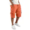 Shorts de Trabajo para Hombre de Comercio Exterior Transfronterizo Primavera 2025, Pantalones Cargo Deportivos Casuales Multibolsillos, Shorts de Secado Rápido para Hombre
