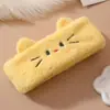 Faixa de Cabelo para Lavar o Rosto Doce e Fofa de Celebridade da Internet, Faixa de Cabelo de Desenho Animado Estilo Coreano para Maquiagem, Tiara Estilo Japonês, Grampo de Cabelo, Acessório de Cabelo com Fita Mágica