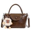 Bolso de Mano para Mujer de Nicho Moderno y Popular Nuevo Bolso Bandolera Versátil Retro Estilo Coreano Simple Retro Moda Bolso de Hombro
