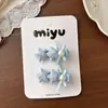 Clip de Pelo BB Estrella de Dopamina Dulce con Forma de Corazón de Contraste de Color Estilo Coreano Accesorio Versátil para el Cabello para Niñas