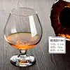 Copo de Vinho Criativo Copo de Brandy Vidro de Cristal Doméstico Estilo Europeu Copo Curto para Vinho Tinto Copo para Destilados Tamanho Pequeno Espessado