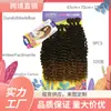 Pelucas Africanas Cabello Sintético Cortina de Cabello Extensiones de Cabello Color Natural Cabello Rizado Fuente Transfronteriza Fabricante Mayorista Pelucas para Mujeres Lolita