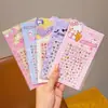 Parche de Uñas Impermeable para Niños Sanrio Kuromi con Relieve 5D Hello Kitty Pegatina Luminosa para Niña Personalización