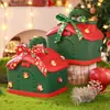 Caja de Regalo de Navidad Caja de Regalo de Manzana para Nochebuena Embalaje de Hucha Caja Vacía Regalo de Navidad Caja de Regalo Casa Grande
