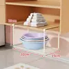 Estante para lavabo de baño bajo lavabo, organizador de lavabo colgante para inodoro, estante de almacenamiento para lavabo