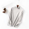 Blusa Térmica Masculina Outono e Inverno Novo Estilo Lã Aquecimento Gola Alta Interior Sem Marcas Ajuste ao Corpo Respirável Manga Longa para Homens