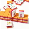 Mahjong Americano Acrílico Transfronteiriço Mahjong Judaico Espanhol Peças de Mahjong Camada Quádrupla Bloqueio de Cor Jogo de Cartas Estilo Americano Peças de Mahjong Feitas à Mão