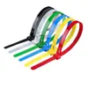 Bridas de nylon desmontables con hebillas ajustables, correas de sujeción desmontables de colores, bridas de plástico para jardinería con cierres reutilizables