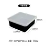 Forma de bolo de silicone de grau alimentício transfronteiriça com tampa, fácil de desenformar, resistente a altas temperaturas, para uso doméstico, forma de cubo de gelo de congelamento rápido de grande capacidade