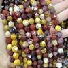 Ágata cristal corte universal cuentas sueltas corte diamante ojo de tigre fluorita cuentas de piedra tallada en forma de diamante al por mayor