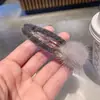 Pinza para el pelo de bola de felpa Otoño e Invierno Pinza para flequillo de gama alta Pinza BB Pinza superior para mujer Adorno para la cabeza Elegante Pinza lateral Pinza para el pelo