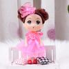 En Stock 12cm Muñeca Princesa Nueva Barbie Soñadora Colgante de Vinilo Figura de Boda Muñeca Pequeña Regalo Creativo
