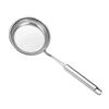 Escorredor de Fundo Plano Doméstico Cozinha Frito Filtro Cesto de Malha Escorredor Macarrão Panela Quente Escorredor Malha Perfurada Escorredor Aço Inoxidável