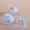 Botella de Vidrio Hexagonal de Alta Gama Personalizada por el Fabricante 110ml Spray Hidratante para el Cuidado de la Piel Belleza Botella con Dispensador de Loción Húmeda Grande