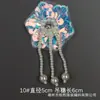 Parches de Tela Bordados con Lentejuelas Florales Hechos a Medida para Vestidos de Princesa con Decoración de Bordado de Perlas 3D