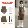 Novo Conjunto de Colete Infantil Estilo Chinês com Estampas de Estilo Nacional, Traje Tang, Hanfu para Meninos, Adequado para Atividades de Aula, Recepções, Recitação e Trajes de Performance