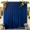 Véu de gaze transfronteiriça haste véu de véu de festa de casamento ao ar livre decoração de local de fundo de casamento arco de casamento cadeira malha