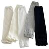 Calcetines blancos de verano para mujer, finos, de ballet, apilados, largos, de lolita, transpirables y con mucho cariño para niñas.