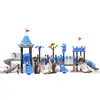 Conjunto Combinado de Escorregador Externo para Jardim de Infância, Comunidade Infantil, Instalações de Playground em Parques, Balanço Escalada, Escorregador Personalizado