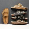 Maburon Primavera y Verano Retro Perezoso Planos Cuero Mate Birkken Corcho Pantuflas Una Palabra Altura Aumentada Playa Birkken Medias Pantuflas