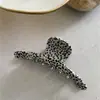 YHJ Accesorios para el Cabello Nuevo Ácido Acético Pinza Mediana para el Cabello Pinza para la Parte Trasera de la Cabeza Pinza de Tiburón Simple Elegante Tocado