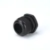 Conector de Cable Impermeable Tipo G Métrico Plástico de Nylon Conector Impermeable para Cable Sellado y Fijación Cabezal de Prensaestopas Recto