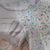 Suministro Transfronterizo Nuevas Pegatinas de Gel Pequeñas Frescas Simples para Uñas Coloridas Delgadas Resistentes Tridimensionales Hielo Transparente Joyería al por Mayor