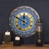 Pintura de Diamantes Popular Transfronteriza Periféricos Reloj de Pared DIY Reloj de Pared con Bordado de Diamantes Decoración de Sala de Estar Pintura de Diamantes