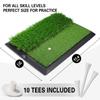 Fabricantes de origen almohadilla de impacto de dos colores almohadilla de impacto de golf ejercitador de swing de golf suministros de golf al por mayor