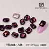 Nova Internet Celebrant Dry Rose Pontiaguda Broca de Fundo Super Flash Nail Art Broca em Forma de Vinho Tinto Stack Broca Adesivo de Unha Broca