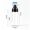 Frasco de spray nano de névoa fina sub-engarrafado de perfume direto da fábrica 100ML120ML150ML180ML frasco de spray