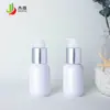 Frasco de Protetor Solar Jieying 50ml, Frasco de Base de Isolamento, Frasco Dosador Cosmético de Plástico PET para Hidratação com Água de Essência