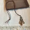Colar Borboleta Flor Nan Meng Die Xiao Estilo Étnico Boêmio Corrente para Suéter Vintage Acessório de Pescoço Longo