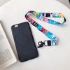 Cordão de Transferência de Calor, Cordão Universal para Pescoço para Celulares Que Não Sufoca o Pescoço, Fivela de Metal Anti-Perda, Cordão Longo de Desenho Animado para Celular
