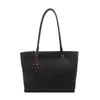 Bolsa Tote Grande para Legumes de Outono Nova Moda Bolsa de Ombro Único Bolsa de Braço Simples Tecida de Designer