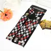 Alça de ombro elástica alça adulta versátil xadrez jacquard fita de alça decoração de roupa suprimento atacado