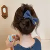 Pinza de Pato con Lazo para Mujer, Pasador Floral de Gama Alta para Otoño e Invierno, Lindo Accesorio para el Cabello de Animal para Moño Retorcido en la Parte Trasera de la Cabeza