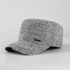 Sombrero para hombres de mediana edad y ancianos, gorra de béisbol engrosada, gorra plana para hombre, otoño e invierno