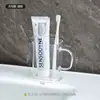 Copo Antibacteriano para Escova de Dentes, Copo para Enxaguante Bucal, Porta-Escova de Dentes, Copo para Escova de Dentes, Copo de Plástico Doméstico para Casais, Família de Três ou Quatro