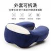 Almohada de espuma viscoelástica en forma de U para el cuello, almacenamiento, almohada de viaje, almohada para el cuello, almohada en forma de U, logotipo