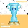 Modelo Nuevo Fútbol Baloncesto Base de Pie Globo de Papel de Aluminio Transfronterizo Trofeo Copa del Mundo Suministros para Eventos Deportivos