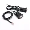 Cabo de Alimentação Rs232 Personalizado de Furo Db9 para Cabeça de Cristal Rj11 Conjunto de Cabos de Rede para Computador 6P6C Cabo de Porta Serial para Set-Top Box
